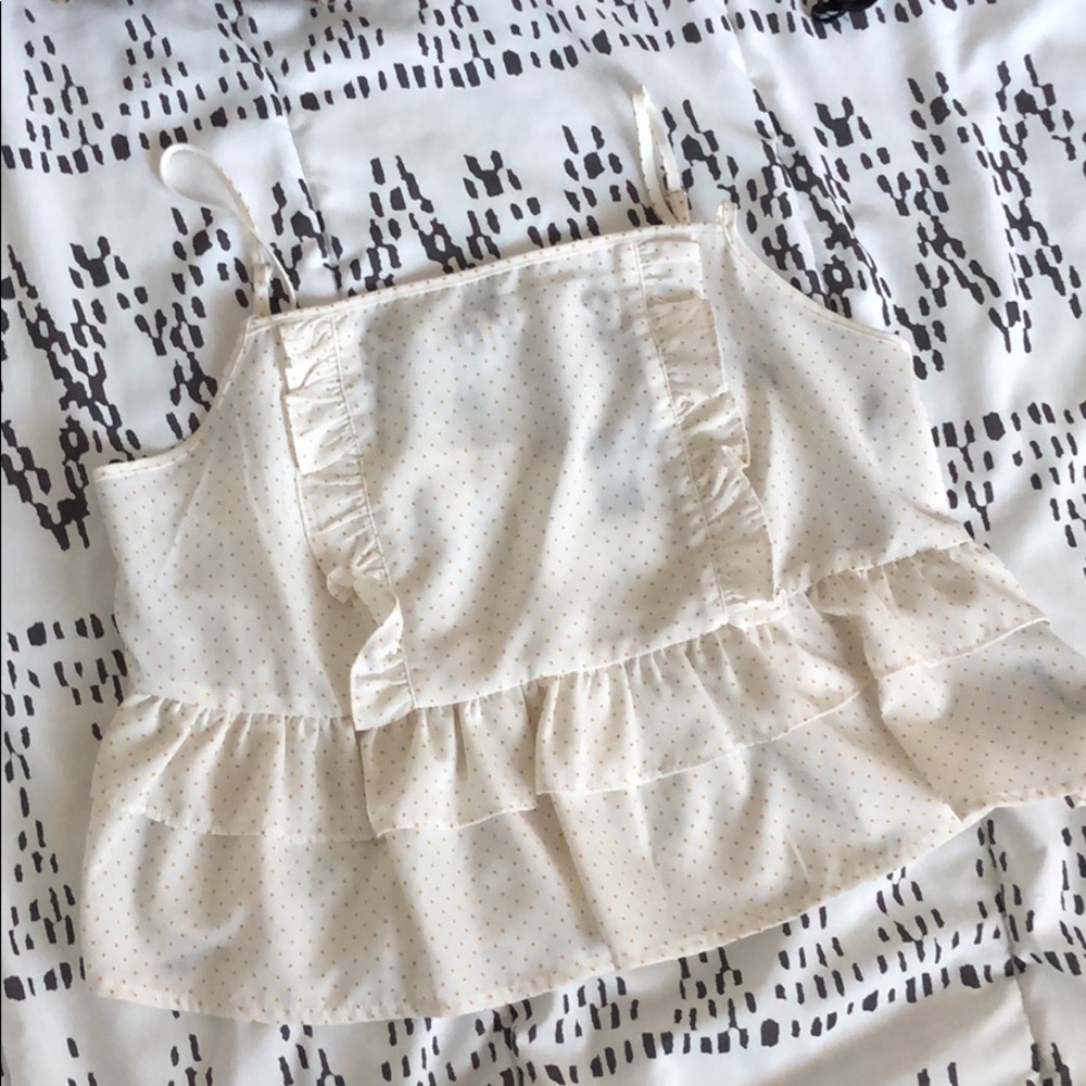 ruffle tank top